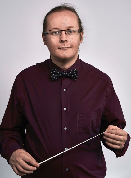 Dirigent, Komponist und Kontrabassist Frithjof Eydam